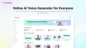 Fineshare New Upgrade: Easily Generate Ideal AI Voices and Songs In Various Styles