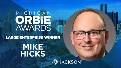 Large Enterprise ORBIE Winner, Mike Hicks of Jackson National Life Insurance Company
