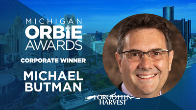 Corporate ORBIE Winner, Michael Butman of Forgotten Harvest