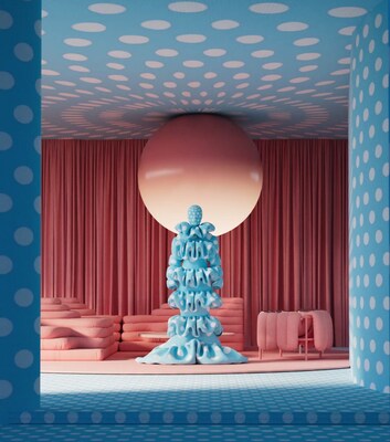 Still from video created by Josh Jen (@novus.amor) for CLO x Pantone Dualities collaboration