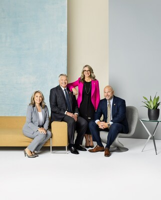 C.A.R. 2025 Leadership team: L-R: President-elect Tamara Suminski, Treasurer Mark Peterson, President Heather Ozur, CEO Phil Hawkins