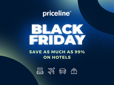 Priceline’s biggest sale of the year includes ‘10 Days of Deals’, major savings on Black Friday, Cyber Monday, and Travel Tuesday, and mystery coupons for as much as 99% off.