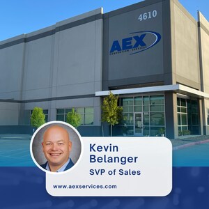 AEX Names Kevin Belanger as SVP of Sales to Propel Vision and Expansion