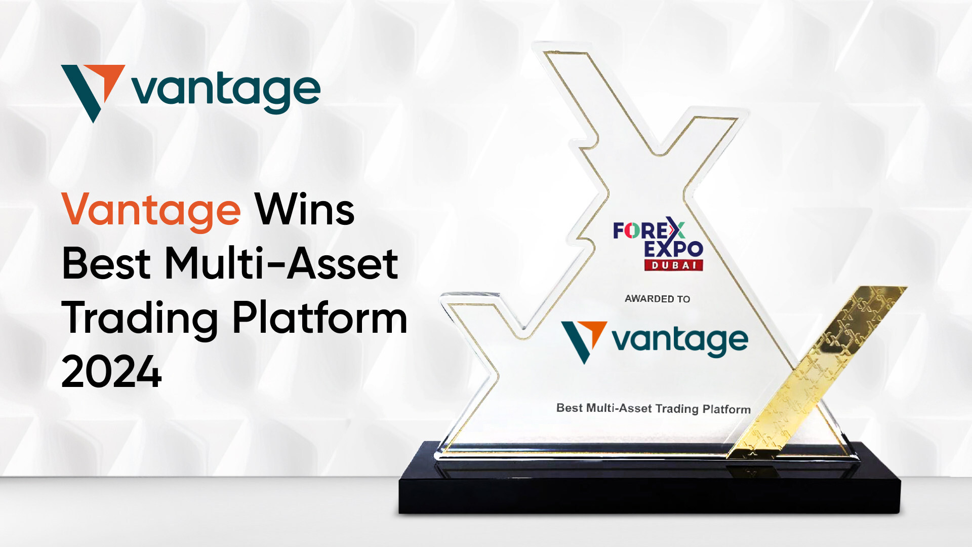 Vantage Markets remporte le prix de la « meilleure plateforme de négociation multi-actifs » à Forex Expo Dubai