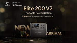 BLUETTI Unveils Elite 200 V2 Portable Power Station Promising Over 17 Years of Reliable Charging