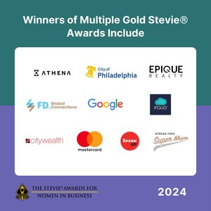 Winners in the 21st Annual Stevie® Awards for Women in Business Announced