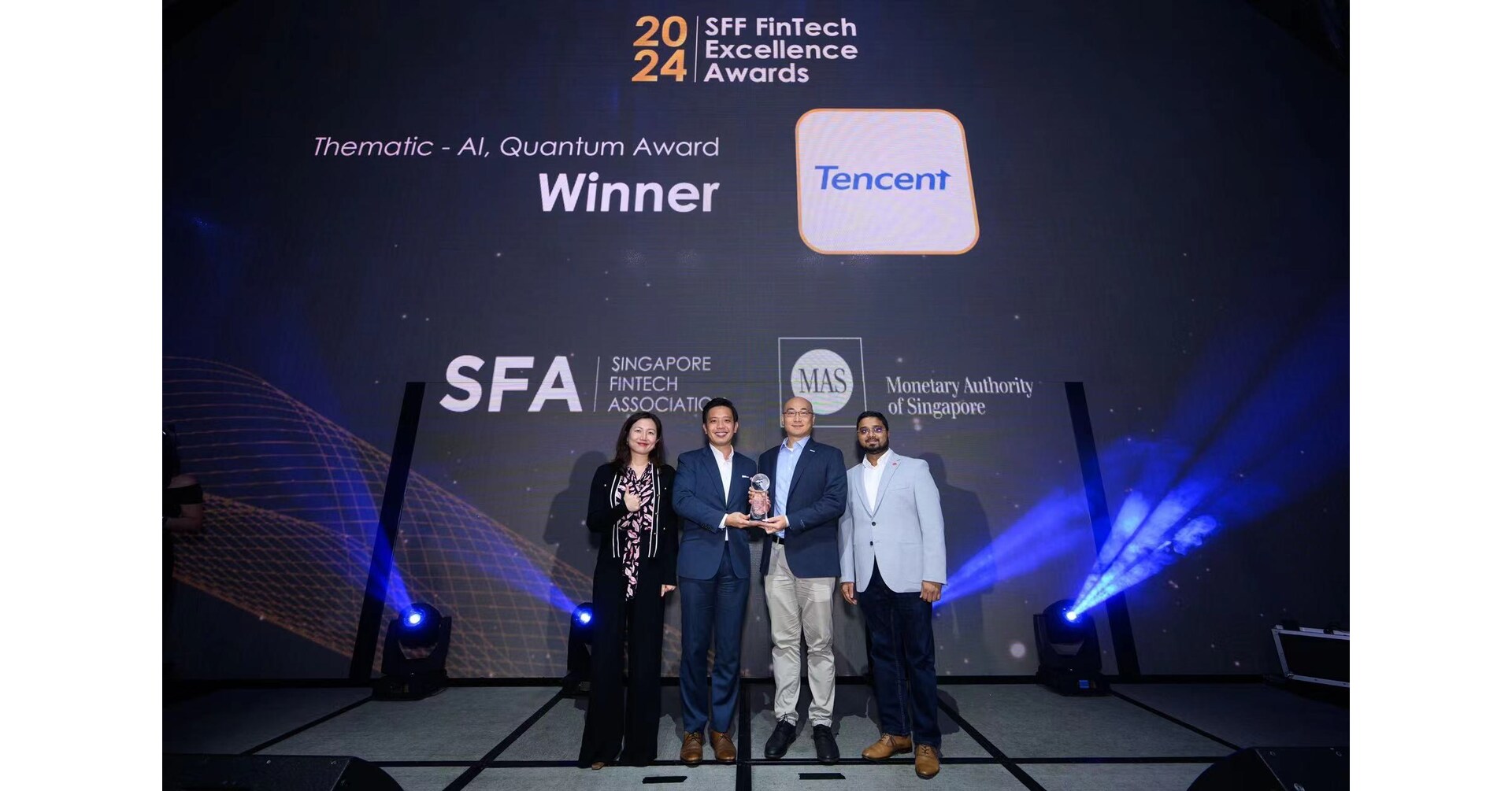 Tencent Palm Recognition Technology Recognized at the 2024 Singapore  Fintech Excellence Awards
