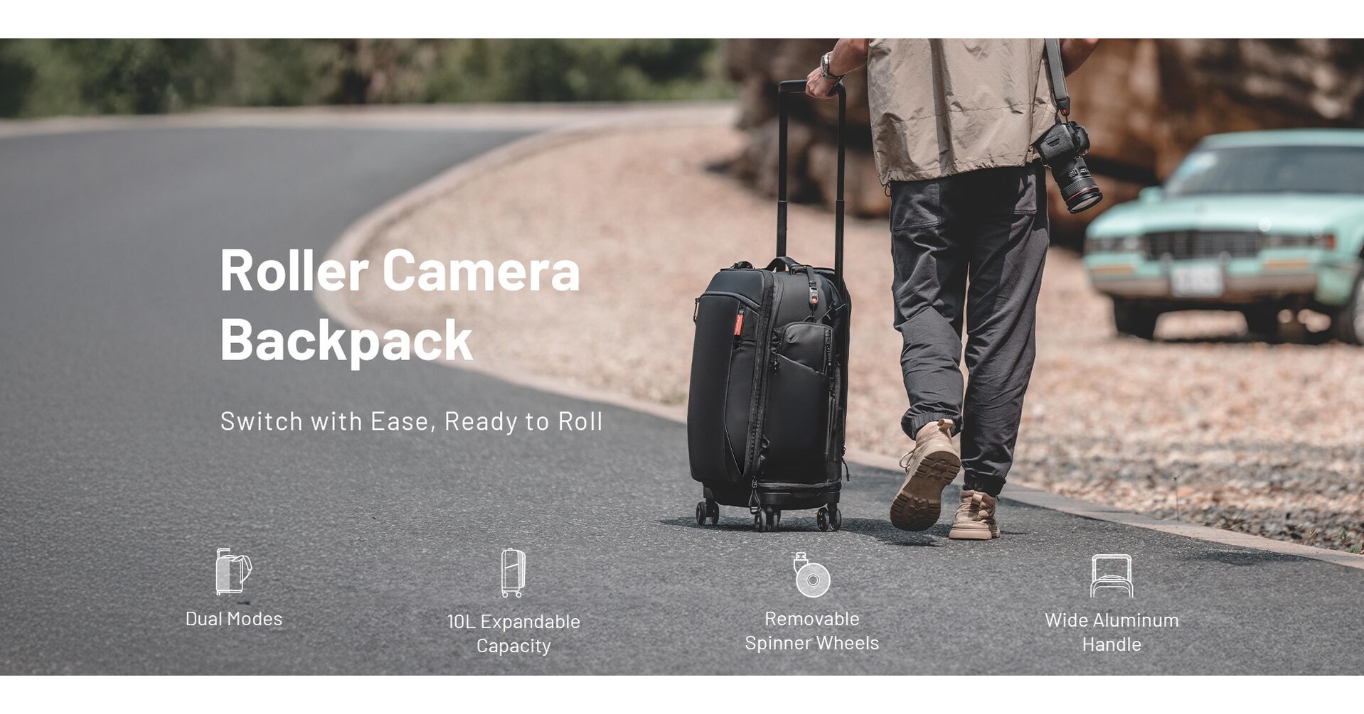 PGYTECH Unveils the Latest Roller Camera Backpack in Japan