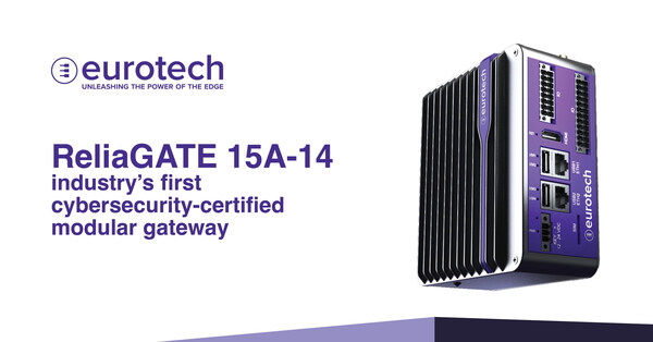 Introducing industry’s first cybersecurity-certified modular gateway, the ReliaGATE 15A-14