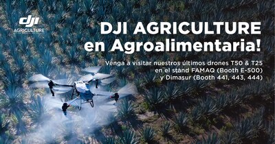 DJI presentará sus drones agrícolas más recientes en la Expo AgroAlimentaria Guanajuato del 2024