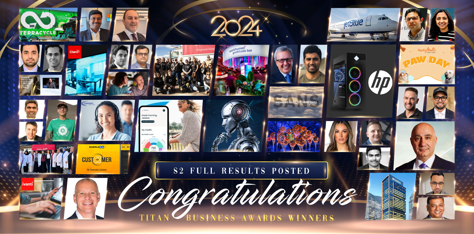 2024 TITAN Business Awards: Season 2 Celebrates Visionary Achievements with Announcement of Prestigious Winners