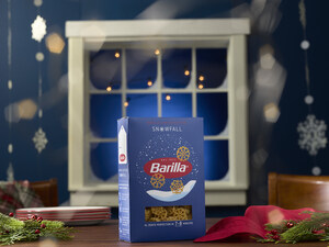 Barilla® Brings Winter Magic to the Table with New Limited-Edition Barilla Snowfall Pasta