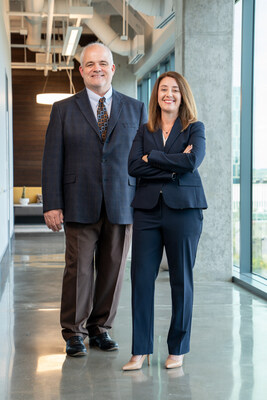 Bob Higgins and Carrie Stokes