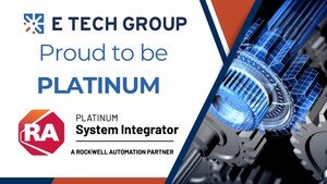 E Tech Group Named Platinum Partner in Rockwell Automation PartnerNetwork™