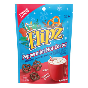 Sweet &amp; Salty Season's Eatings: Flipz Launches New Limited-Edition Holiday-Themed Pretzel Lineup