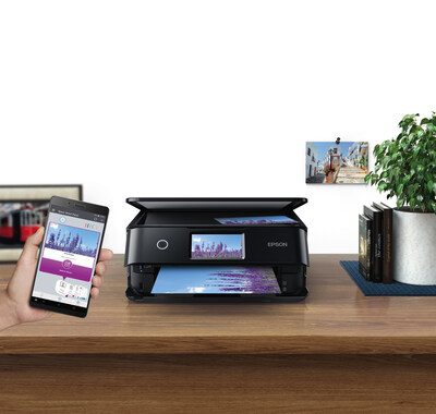 The Epson Expression Photo XP-8800 produces vibrant, lab-quality borderless prints up to 8.5” x 11”, with wireless connectivity, versatile paper handling, and built-in scanner and copier for creating brilliant projects at home.