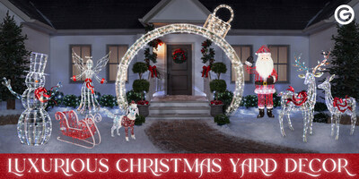 Decorate with Luxurious Christmas Yard Decor from Gemmy