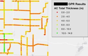 Infrasense Conducts Countywide Pavement Thickness Survey in Wisconsin