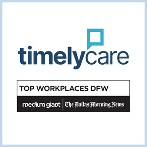 TimelyCare Earns Regional Top Workplace Recognition for Third Consecutive Year