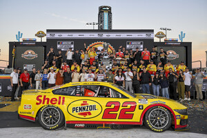 Discount Tire Celebrates Third Consecutive NASCAR Cup Series Championship Win by Team Penske