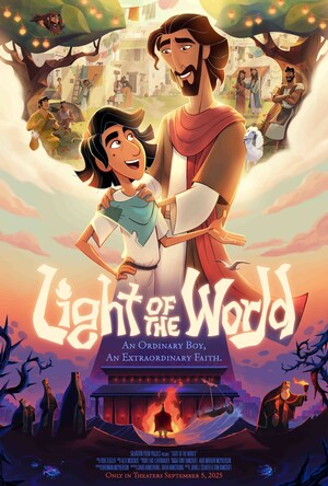 LIGHT OF THE WORLD Key Art and Teaser Trailer Revealed for Upcoming Animated Feature Film