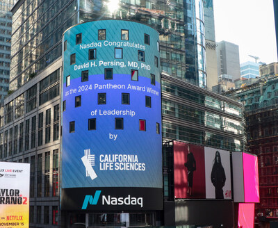 Nasdaq Congratulates David H Persing