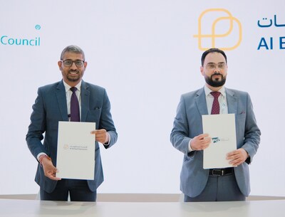 L to R Nitin Bhatnagar, Regional Director India, South Asia and Middle East at PCI SSC and Hani Bani Amer, Head of Information Security at Al Etihad Payments signing the MoU.