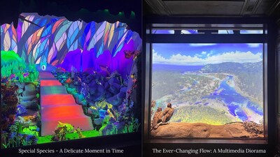 Two dioramas at The Natural History Museum of Los Angeles County integrate Epson PowerLite laser projectors to highlight local habitats, landscapes and species.