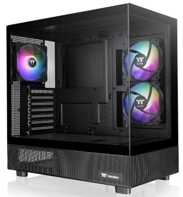 View 270 Plus TG ARGB E-ATX Mid Tower Black