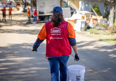 The initiatives announced today are part of Lowe’s <money>$12 million</money> pledge to support relief and recovery efforts in the wake of the devastation in Western North Carolina from Hurricane Helene and the extensive damage from Hurricane Milton.