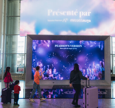 ‘Pearson’s Version,’ an Eras-inspired activation, launches as Swifties flock to Toronto (CNW Group/Toronto Pearson)