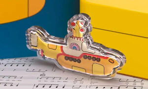 The Beatles Announce A Limited Edition Silver Collectible Yellow Submarine with Precious Sound