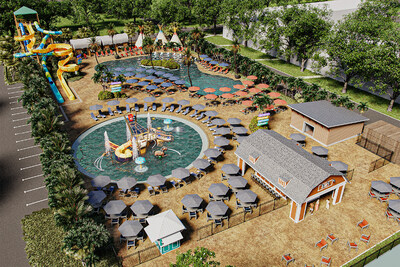 Rendering of River Country Water Park at Westgate River Ranch Resort & Rodeo (conceptual and subject to change).