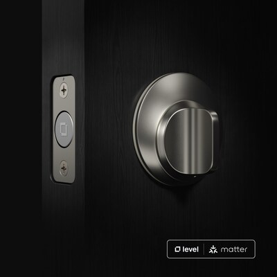 Level Lock+ (Matter) is the world’s smallest and most advanced smart lock. True to Level's hallmark "invisible" design, this new version seamlessly integrates with major smart home systems. It enhances home aesthetics while offering secure, flexible control through Bluetooth and Matter-over-Thread, compatible with ecosystems from Google, Amazon, Apple, and Samsung.