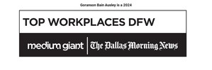 Goranson Bain Ausley Honored as a 2024 Dallas Morning News Top Workplace