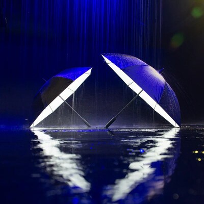 Introducing the Droplit Umbrella with Built-in LED Lighting to Increase Safety and Functionality