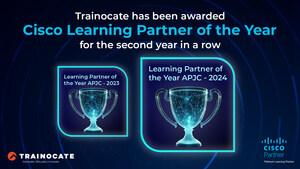 Trainocate Wins Cisco Learning Partner of the Year - APJC for Second Consecutive Year