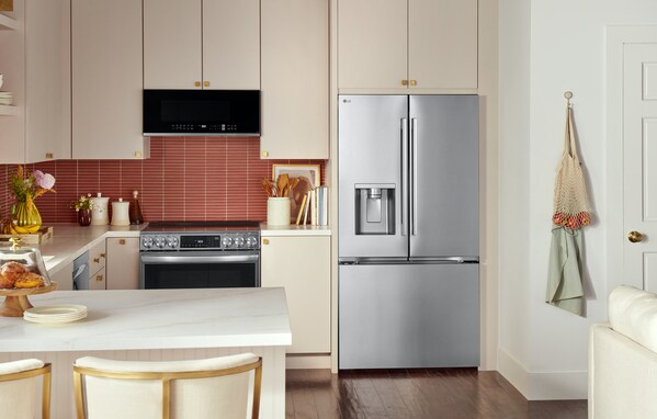 Image showcasing LG ELECTRONICS REDEFINES SPACE AND STYLE IN KITCHENS WITH COUNTER-DEPTH ...