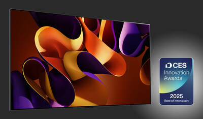 A highlight of LG’s achievements being honored at CES 2025 in Las Vegas next January is the LG OLED TV, which received six Innovation Awards, including the Best of Innovation Award in the Video Displays category.