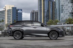 EL LEXUS RZ 2025 AMPLÍA SU GAMA TOTALMENTE ELÉCTRICA