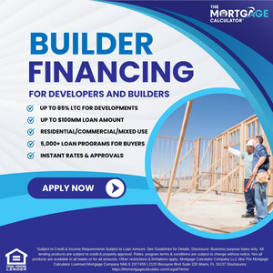 The Mortgage Calculator Introduces Advanced Construction Loan Calculator for Builders and Investors