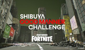 transcosmos kicks off SHIBUYA Good Manner Challenge feat. Fortnite towards solving Shibuya's social problems in full-swing