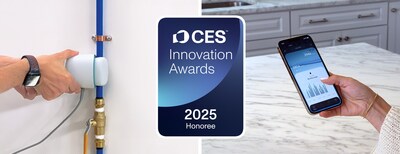 Hydrific has been named a CES Innovation Awards® 2025 Honoree for its smart home water sensor, Droplet