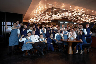 The world-class Akuna team, led by Chef Sam Aisbett. (PRNewsfoto/Akuna Restaurant)