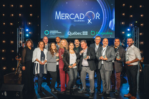 Les Prix MercadOr Québec : 12 entreprises québécoises récompensées pour leur excellence avec leurs exportations à l'international