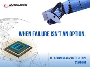 QuickLogic to Showcase Advanced eFPGA Hard IP Solutions at Space Tech Expo Europe 2024