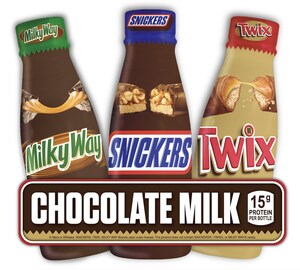 CHOCOLATE LOVERS REJOICE! FIRE BRANDS TEAMS UP WITH MARS WRIGLEY TO OFFICIALLY LAUNCH SNICKERS™, TWIX™ &amp; MILKY WAY™ CHOCOLATE MILKS