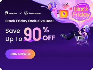 HitPaw Kicks Off Black Friday Deals - Up to 90% Off on Top Creative Tools for a Limited Time