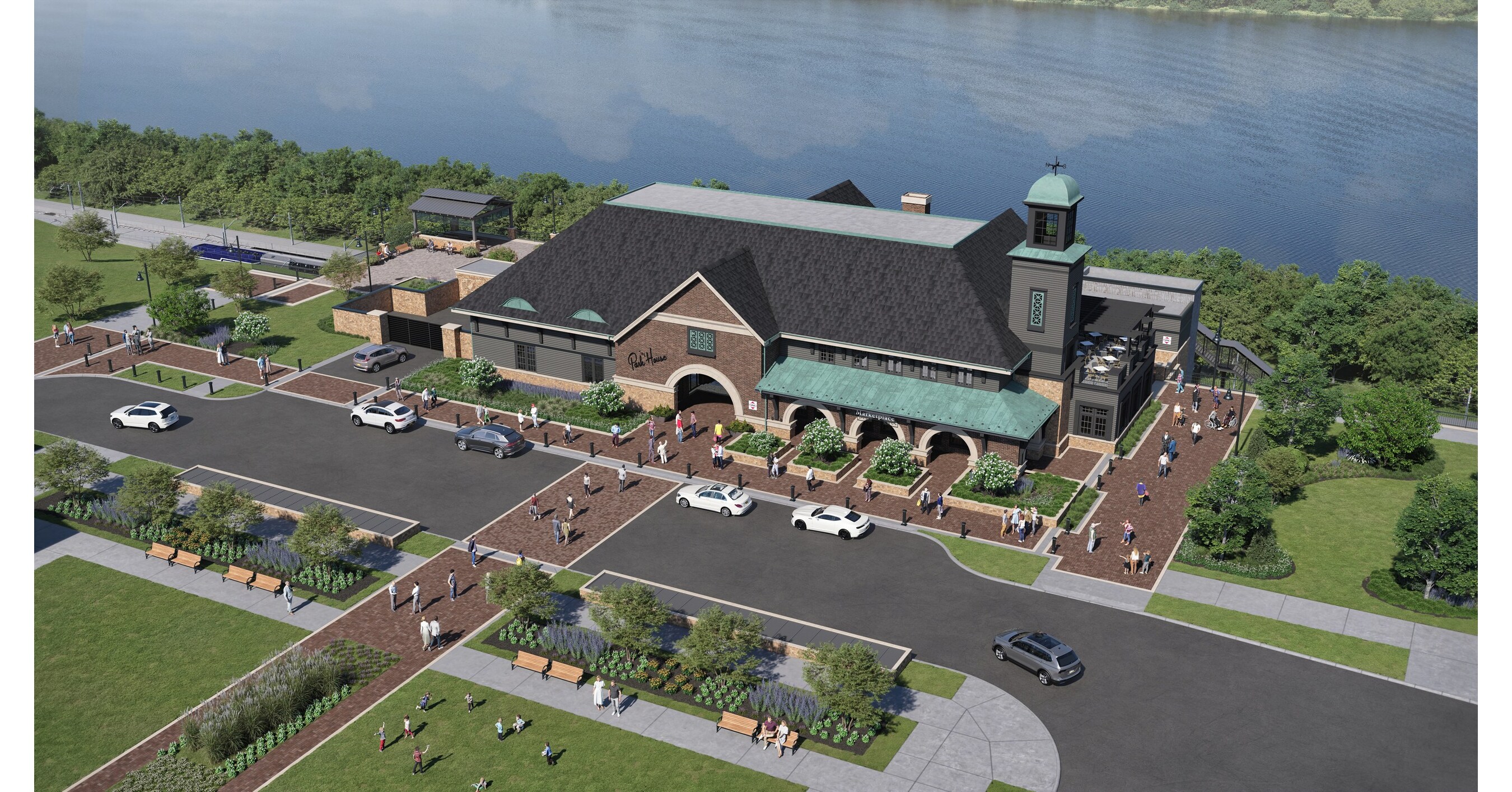 BIDDLE REAL ESTATE VENTURES MARKS GROUNDBREAKING FOR POTOMAC SHORES STATION HOUSE ADDING ANCHOR RETAIL BUILDING TO TOWN CENTER