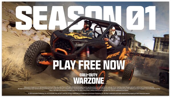 Polaris se asocia con Call of Duty® y presenta RZR Pro R 4 en la temporada 01 de Call of Duty Warzone®, lo que permite a los jugadores operar el Polaris RZR Pro R 4 en el juego.